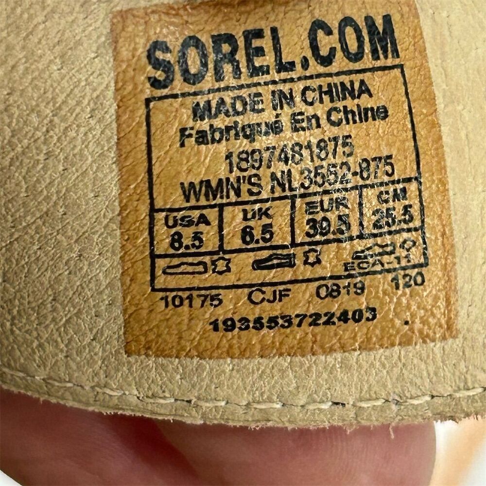 Sorel Women's Joanie II Lace Wedge Sandals Pink Blush Size 8.5 Gladiator - Picture 10 of 13